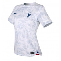 Frankreich Kylian Mbappe #10 Fußballbekleidung Auswärtstrikot Damen WM 2022 Kurzarm